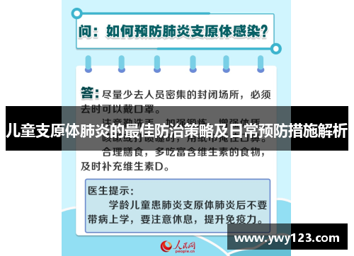 儿童支原体肺炎的最佳防治策略及日常预防措施解析