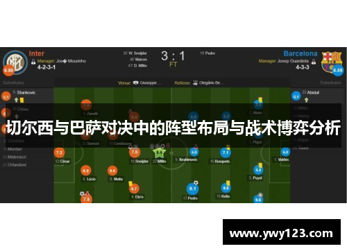 切尔西与巴萨对决中的阵型布局与战术博弈分析
